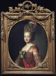 Portrait de la grande-duchesse Sophie, seconde épouse du tsarévitch Paul