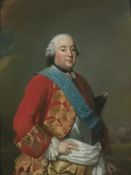 Portrait de Louis Philippe I 1725-1785, Duc d