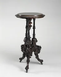 Table, vers 1845-1865