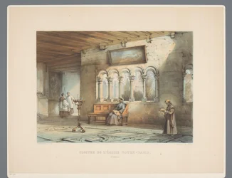 Cloître de la basilique Notre-Dame à Tongres