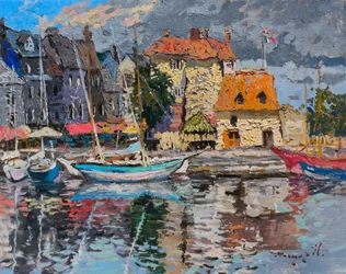 Le port coloré d