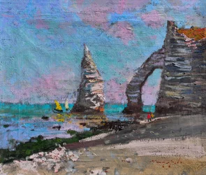 Falaises et arche d