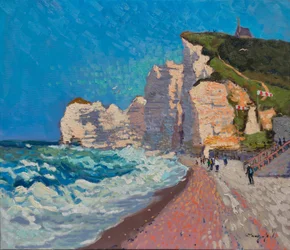 Les falaises d