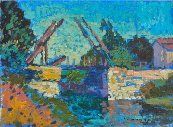 Le pont animé du canal