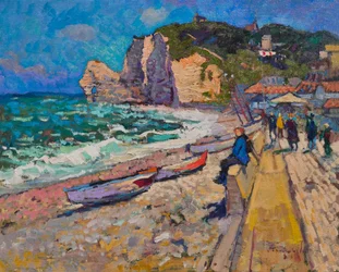Des falaises côtières aux couleurs éclatantes