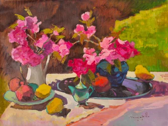 Nature morte florale éclatante