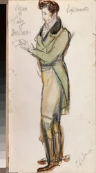 Costume préparatoire pour jeune homme pour l