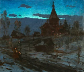 Veille de Noël, années 1910