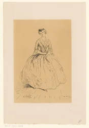 Jeune femme amoureuse Brechje