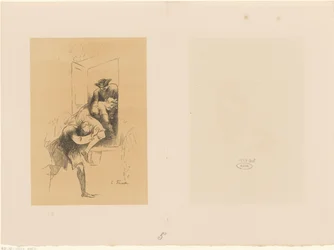 Homme soulevé dans une calèche