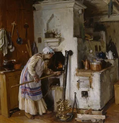 Un nouveau foyer ose. À la cuisinière, 1918