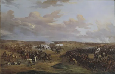 La bataille de Dennewitz (Allemagne), le 6 septembre 1813