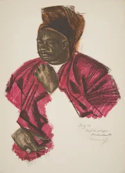 Bezou, chef de groupe (Fort-Archambault), tiré de Dessins et Peintures d