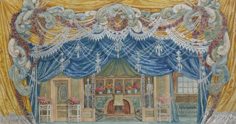 Décor de scène, années 1920