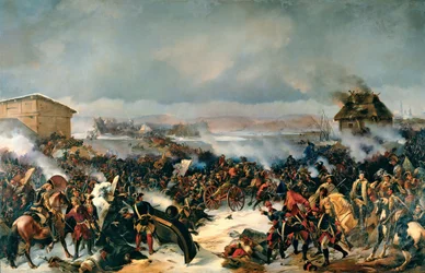 La bataille de Narva, le 19 novembre 1700
