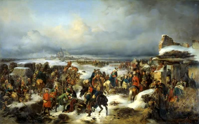 La capture de la forteresse prussienne de Kolberg le 16 décembre 1761