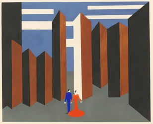 Décor de théâtre, 1930