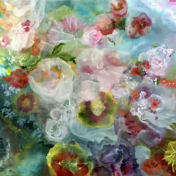 Fleurs pastel de rêve