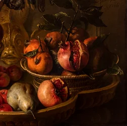Nature morte avec trophée de chasse, détail