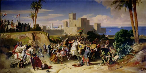 La prise de Beyrouth par les croisés en 1197