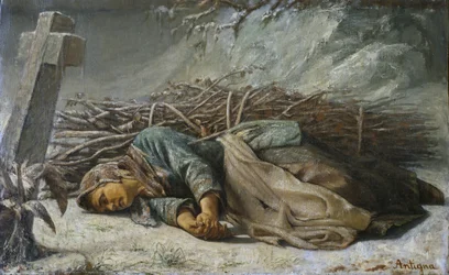 La pauvre femme, 1857
