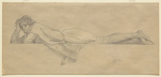Étude pour "Le Poète Florentin"