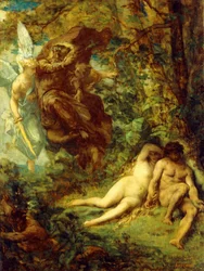 Étude pour « Paradis perdu »