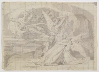 Étude pour La Mort de Moïse, 1851