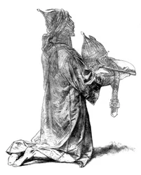 Étude pour un Sarrazin, pour La Captivité de Saint Louis, vers 1880-1882