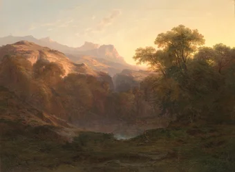 Paysage montagneux
