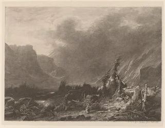 Tempête de montagne