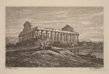 Ruines à Paestum