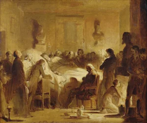 Les Derniers Moments de Charles-Ferdinand de France dans la salle d