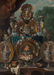 Nature morte avec argent