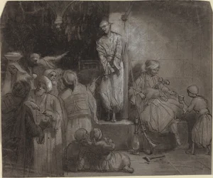 Le marché aux esclaves [recto]