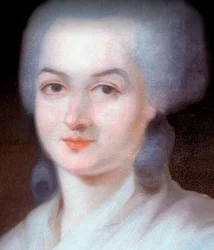 Détail du portrait d
