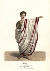 Jean-Baptiste Firmin en Faust dans la tragédie Sylla par Victor Joseph Étienne de Jouy, Théâtre Français