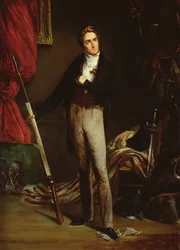 Portrait d’un jeune révolutionnaire pendant la Révolution française de 1830