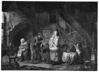 Le rémouleur et sa famille