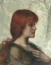 Une beauté auburn