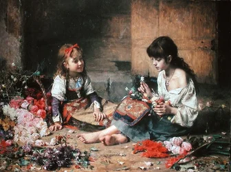 Les jeunes filles aux fleurs