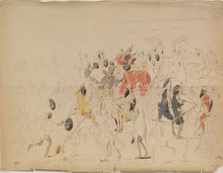 Rencontre du Maharaja Sher Singh du Pendjab et de l