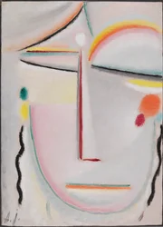 Tête abstraite : Éveil II