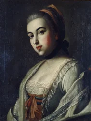 Portrait de la comtesse Anna Vorontsova 1743-1769, 1761