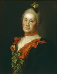 Portrait de la comtesse Tatyana Alexeyevna Trubetskaya, 1761