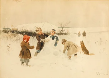 Faire un bonhomme de neige