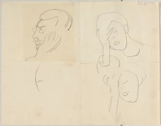 Esquisse de portrait de Kandinsky