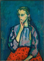Portrait de jeune fille, 1909