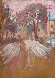 Rue en hiver