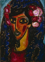 La mantille bleue